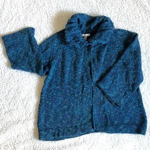Comfy cotton-blend cardigan, XLP